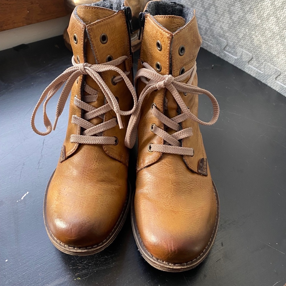 Rieker Tie Booties / Boots